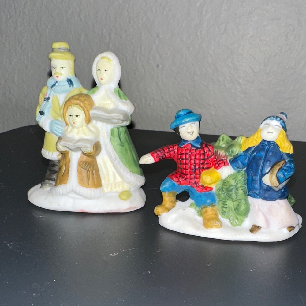 Colorful Ceramic Figurines